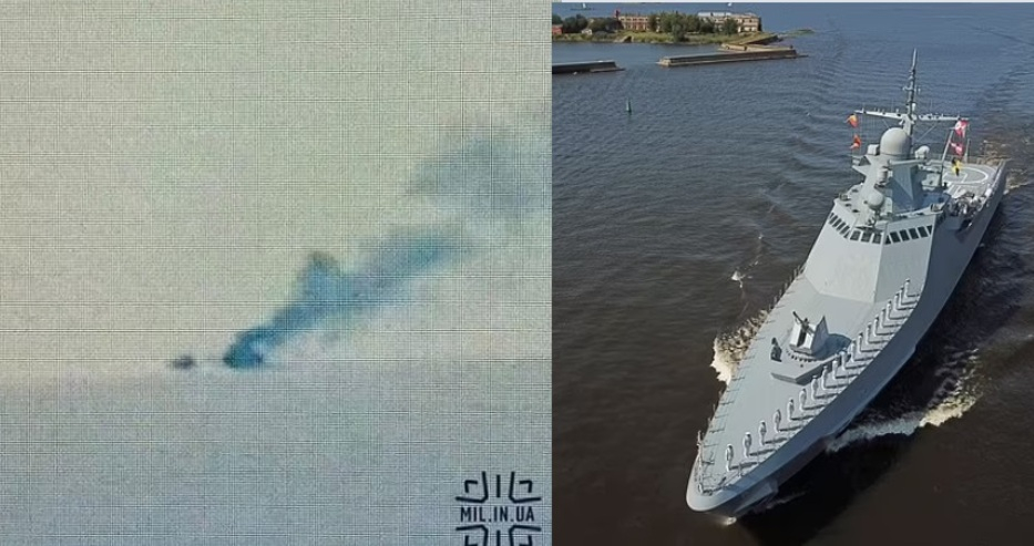 Ракета от Одеса удари руски боен кораб до границата с Румъния