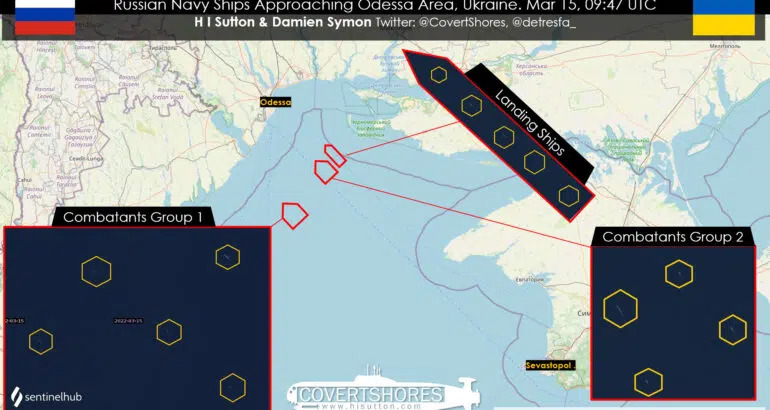 Naval News: Мощна руска армада приближава Одеса, пече се десант! САТЕЛИТНА СНИМКА и ВИДЕО