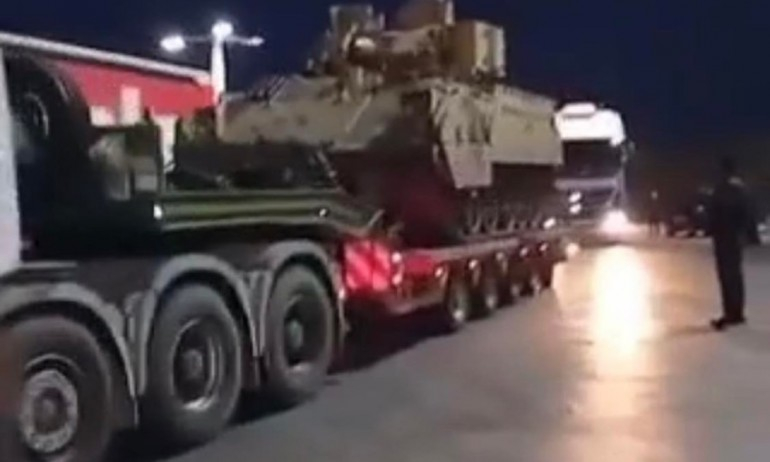 Сигнал до БЛИЦ: Американска бойна техника навлезе в България нощес ВИДЕО 