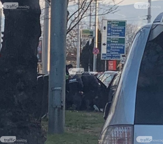 Зрелищен арест в Пловдив СНИМКИ