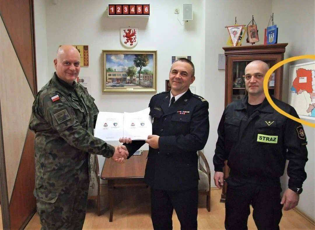 Полски военни показаха КАРТА на Украйна, поделена между Полша, Унгария, Румъния и Русия след войната
