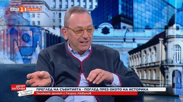 Водещият на БНТ Георги Любенов онемя от тези думи на госта си СНИМКИ