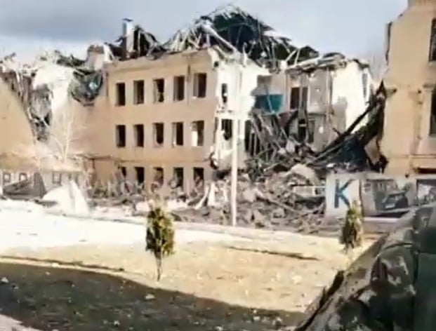 "Калибър" срина база на високомобилните десантни войски в Житомир ВИДЕО 