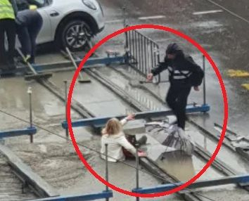 Никога досега в София не се бе случвало подобно меле с мадама СНИМКИ