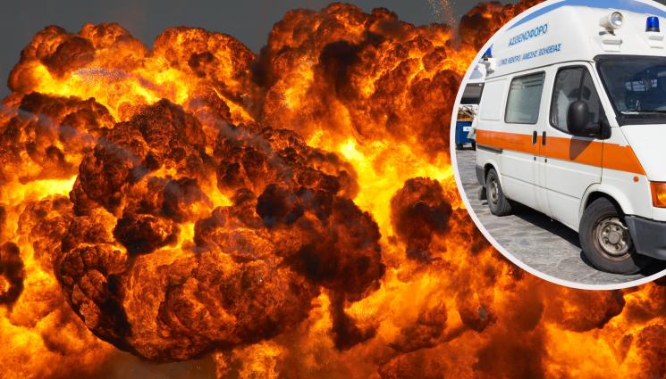 Мощна експлозия разтърси блок в Кюстендил  