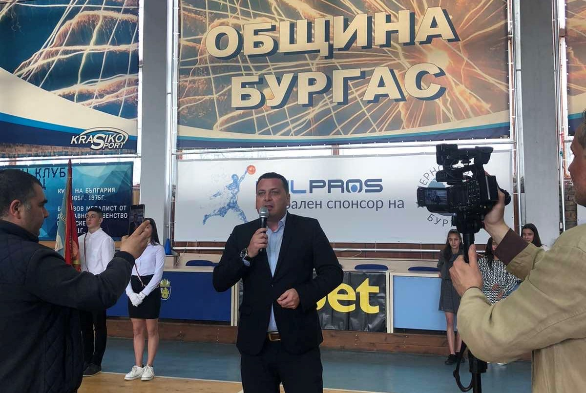 Иван Ченчев в Бургас: Видях мотивирани деца и треньори, които имат нужда от място за спорт – това трябва да ни обедини