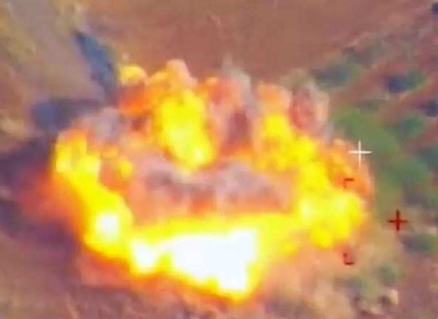 Мощно нападение над въоръжените сили на Украйна ВИДЕО
