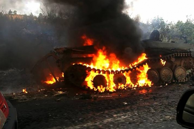 Приятелски огън: Украински танкист уби погрешка 15 души от своите ВИДЕО