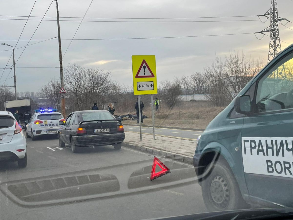 Зрелищна гонка с афганистански мигранти в Бургас