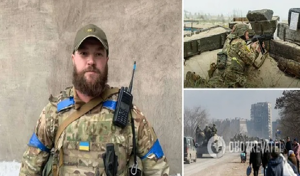Зам.-командир на "Азов" с драматично обръщение от катакомбите ВИДЕО