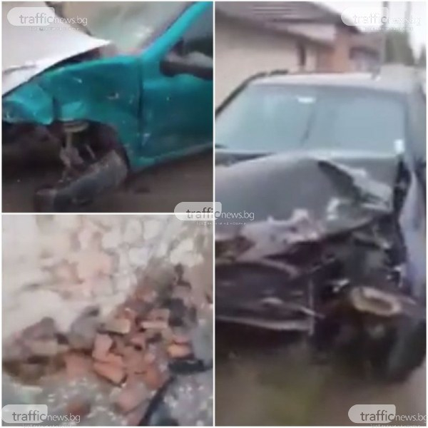 Страховито зрелище край Пловдив СНИМКИ