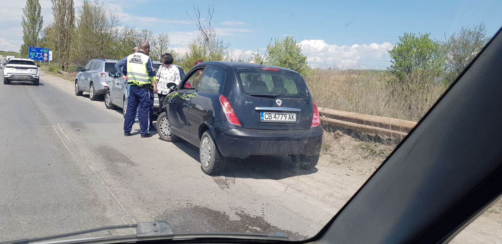 Голяма верижна катастрофа на Околовръстното в София! СНИМКИ