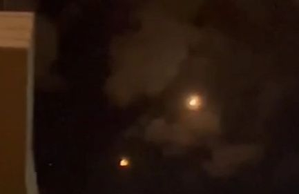 Първо ВИДЕО от експлозиите в Белгородска област, а в небето... ВИДЕО