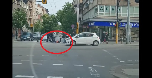 Страшен инцидент с Къци Вапцаров на пъпа на София ВИДЕО 