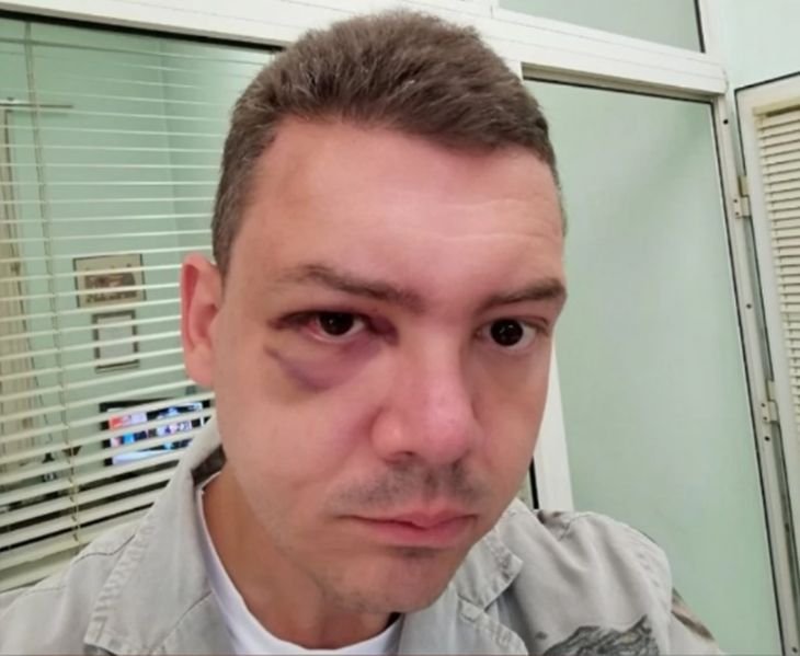 Пребиха шефа на КТ "Подкрепа" в Либхер СНИМКИ