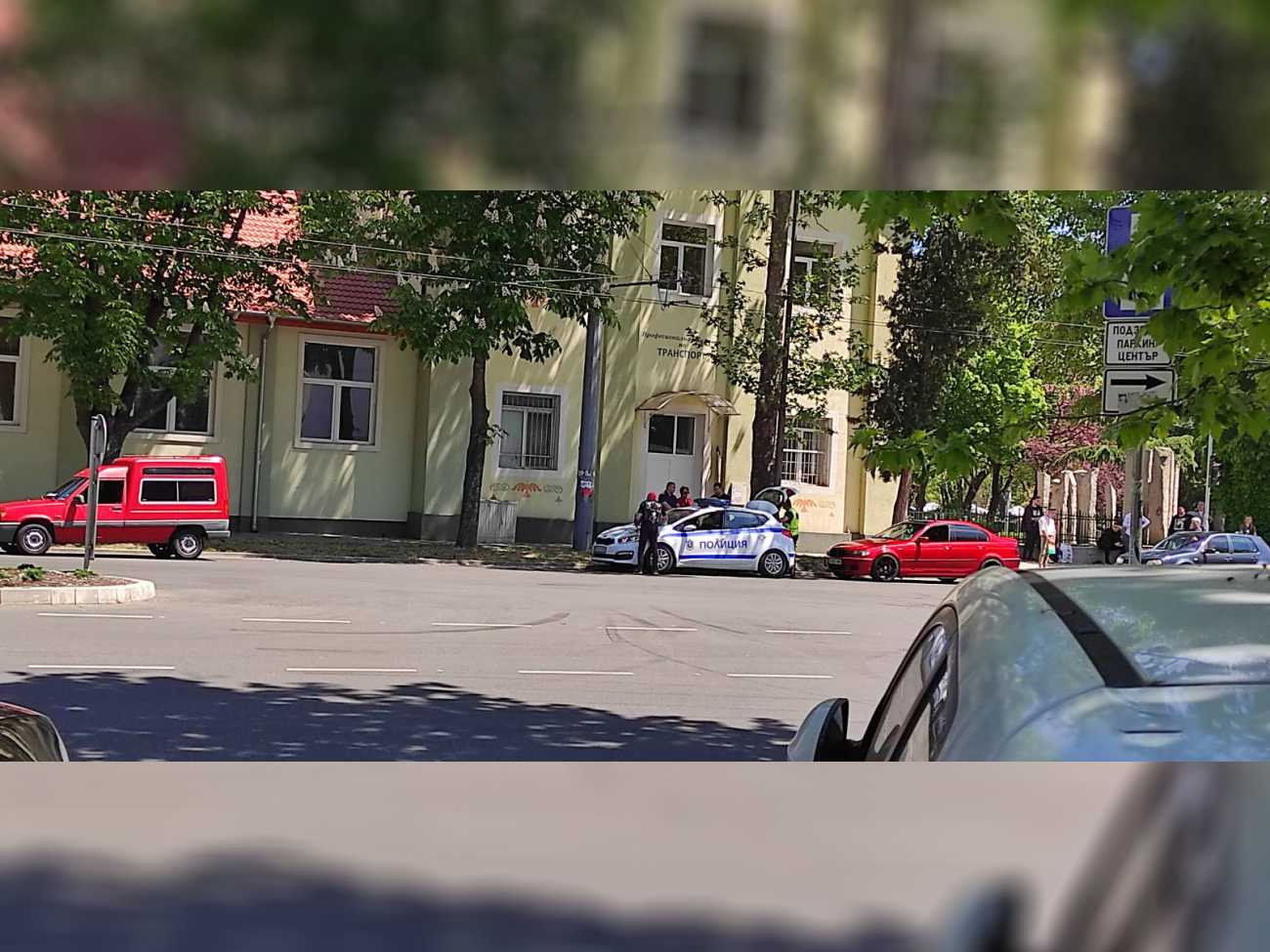 Ученици си спретнаха гонка по бургаски булевард ВИДЕО
