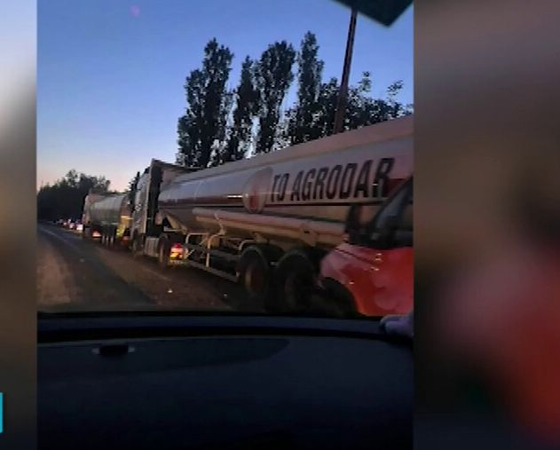Огромна двойна катастрофа на "Дунав мост", движението е затворено