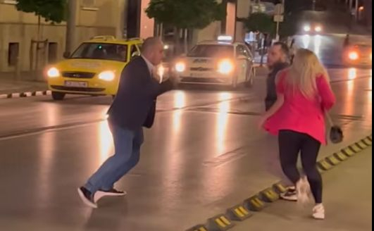 Свиреп екшън с украински бежанец в столицата, мрежата завря ВИДЕО