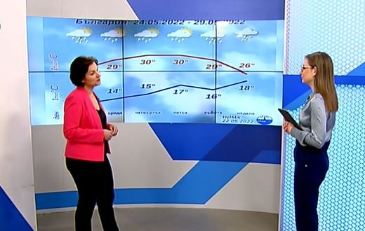 Синоптичка шашна абитуриентите с прогноза за 24 май, а в четвъртък…