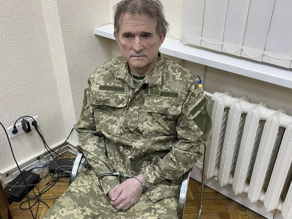 Украйна изправя пред съда кума на Путин за държавна измяна