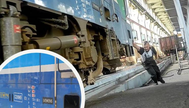 ВИДЕО за министъра-милионер: Жепейци бутат на ръка 80-тонен локомотив