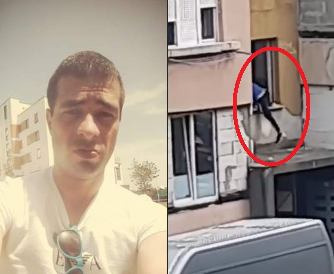 Шокиращо ВИДЕО със столичен бандит! Влезе да обира апартамент, но...