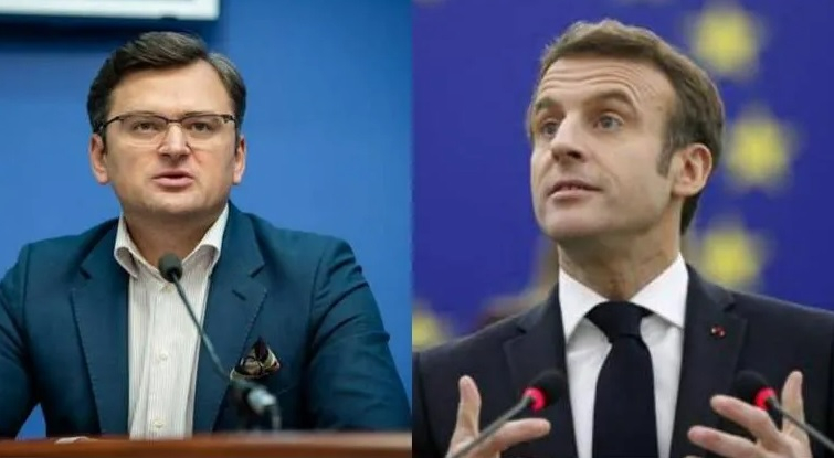 Кулеба се скара лошо на Макрон заради Русия