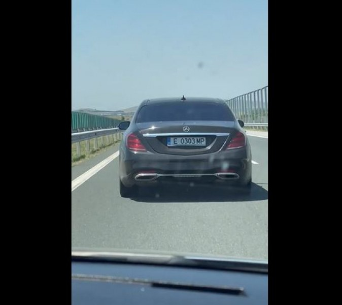 Мрежата гневна на шофьор, който се прави на мутра на АМ "Тракия"