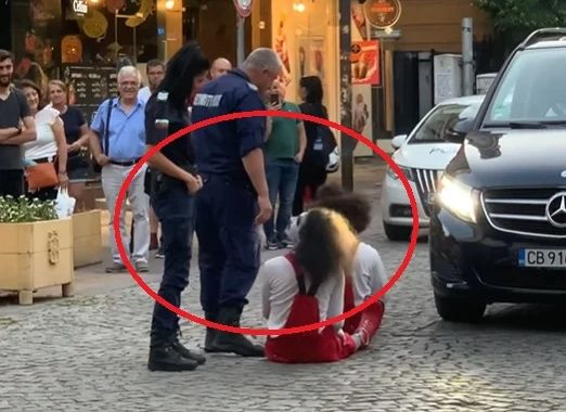 Нов шок след невижданото шоу и ошашавените полицаи в центъра на София БЛИЦ TV
