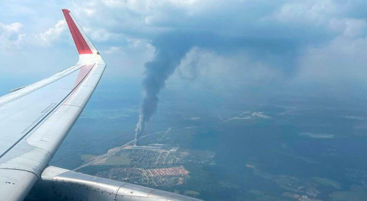 Мощен взрив край Москва взе жертва и много ранени ВИДЕО