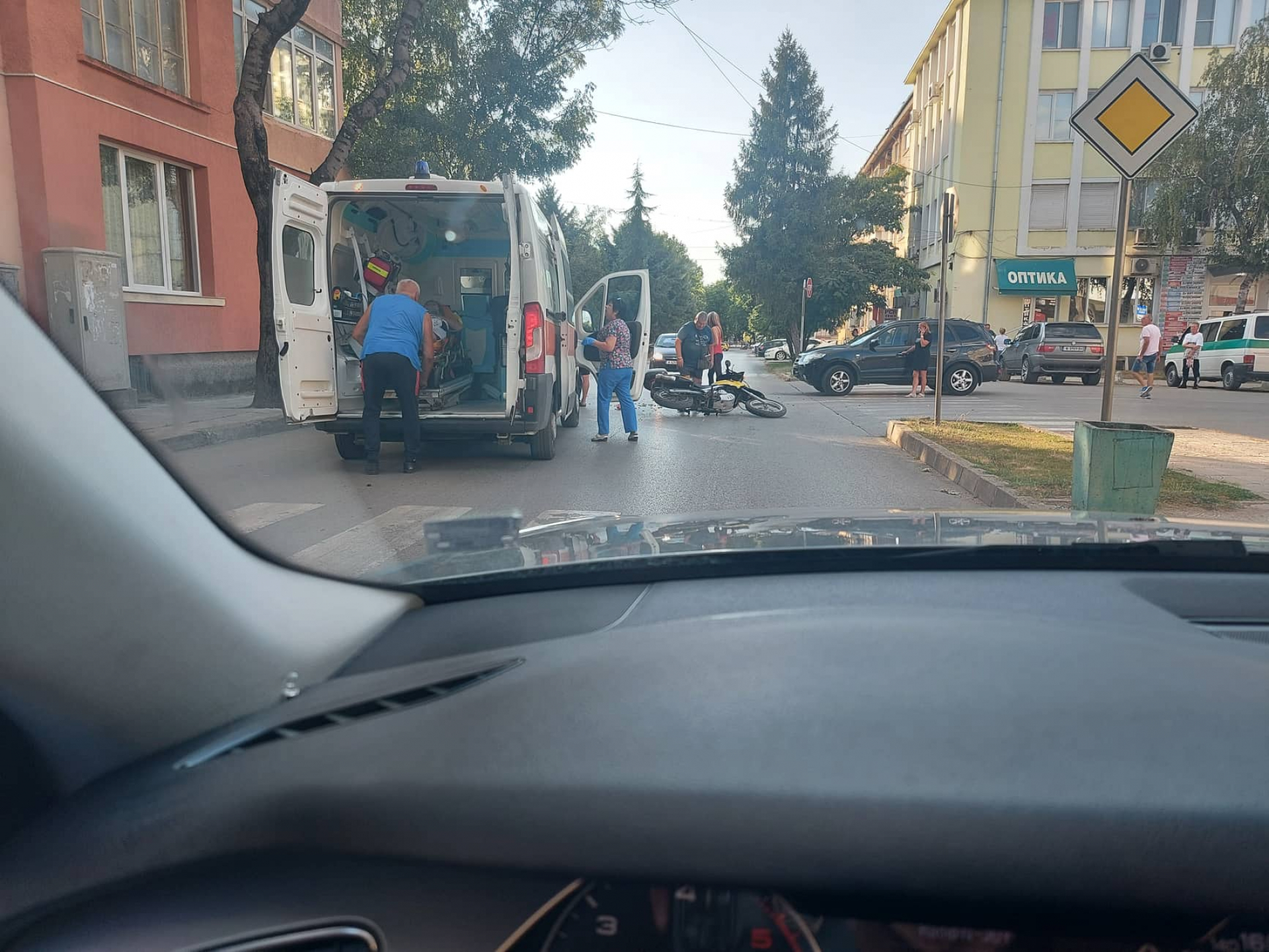 Първо в БЛИЦ! Тежък инцидент до монтанската полиция СНИМКИ