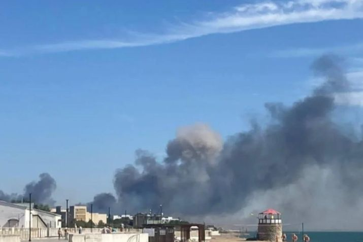 Стана ясно какво се е взривило на военното летище в Крим, украинските медии ликуват ВИДЕО