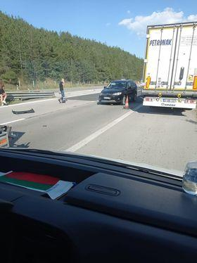 Ето какво му се случи на врачанския джигит, летял в насрещното на АМ "Хемус" СНИМКИ 
