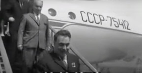 Уникално ВИДЕО от посрещането на Брежнев в Бургас