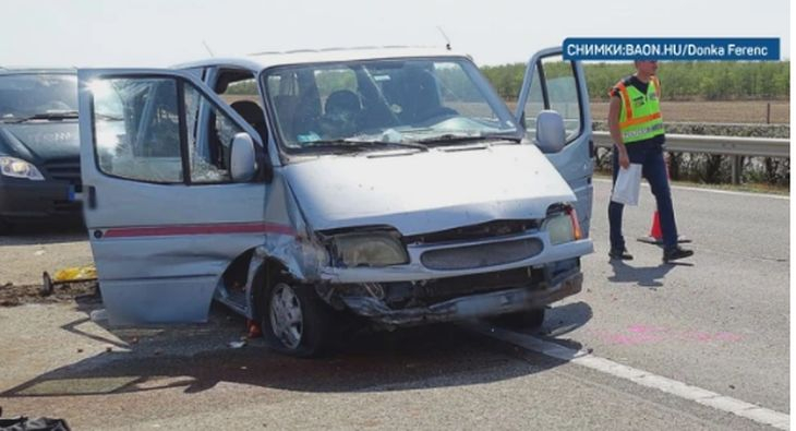 Първи СНИМКИ от фаталния ужас с българи край Будапеща
