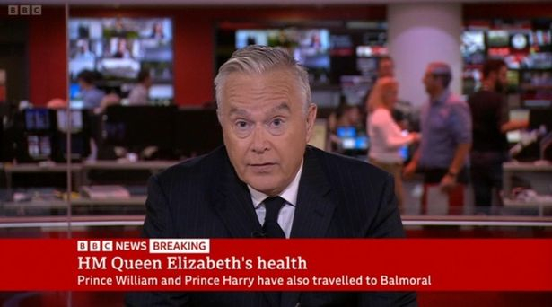 Това ли е предшественикът на печалната новина? Говорителите на BBC са в траур заради Елизабет II ВИДЕО