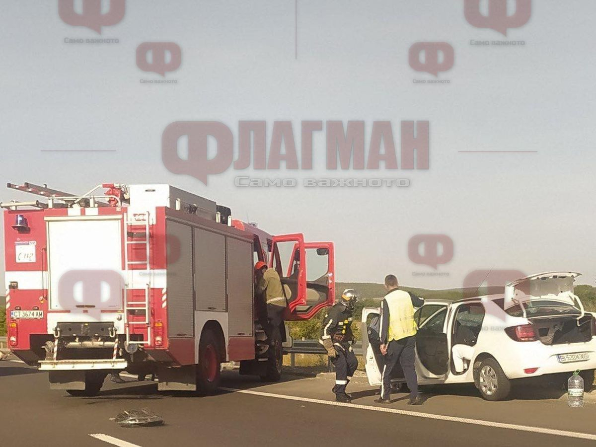 Нов кървав ад затвори АМ "Тракия" край Стара Загора СНИМКИ 