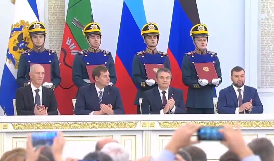 Путин обяви пътя към мира и присъединяването на Донбас, Херсон и Запорожие към Русия ВИДЕО