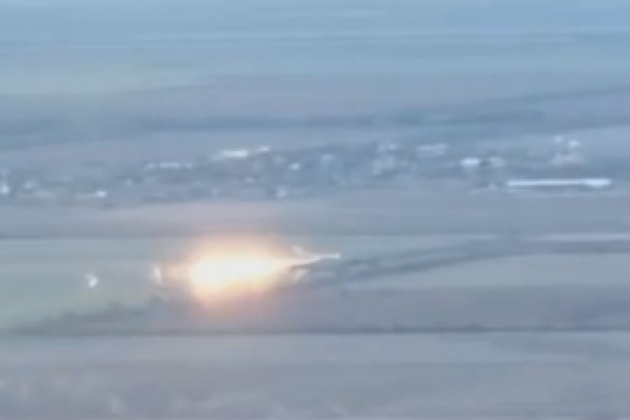 ВИДЕО от войната: Руските военни свалиха украински Су-24