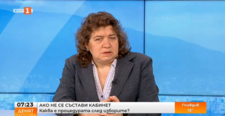 Доц. Киселова каза кога президентът трябва да свика първо заседание на новото НС