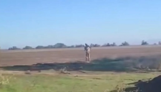 ВИДЕО от войната: Украински войник свали руска ракета с ПЗРК