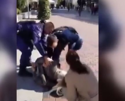 Брутален арест посред бял ден потресе цяла Варна, всички са в шок ВИДЕО