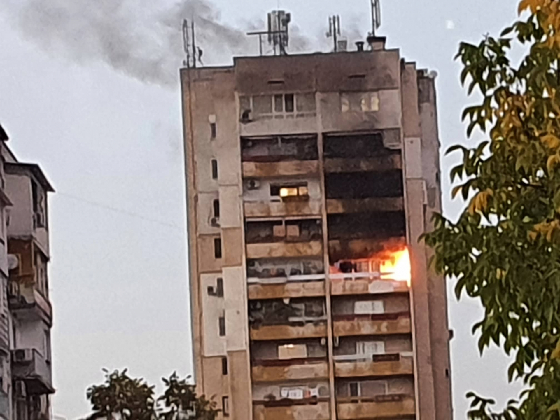 Ясна е причината за огнения ад в пловдивски блок 
