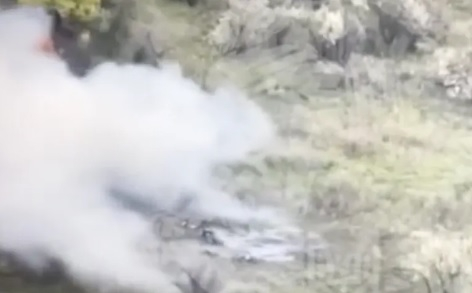ВИДЕО от войната: Украински бойци от спецчастите унищожават противника с ПТРК