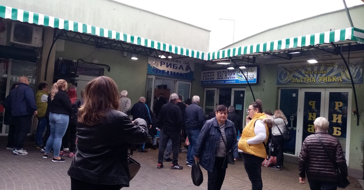 Не е за вярване какво се случи на рибната борса в Бургас заради цената на чернокопа 