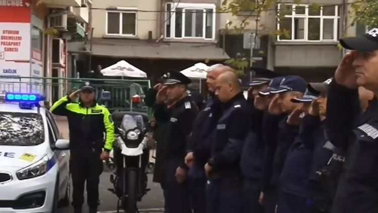 Вой на сирени и минута мълчание в цялата страна в памет на загиналия граничар ВИДЕО