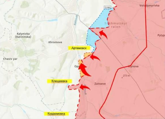 Генщабът на ВСУ: Руската армия премина в настъпление в Харковска област и активно атакува в ДНР КАРТА