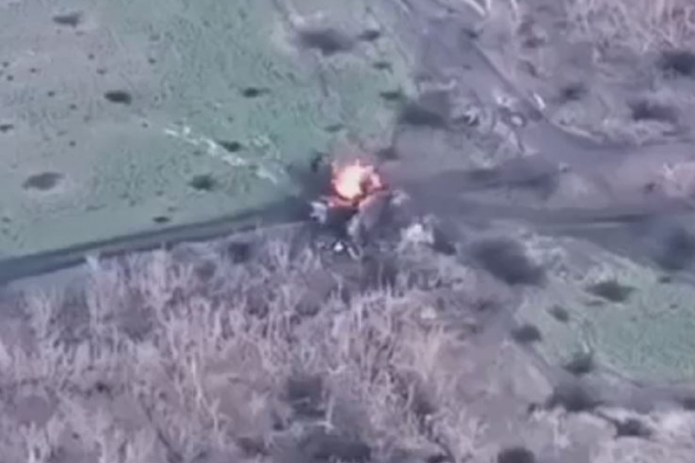 ВИДЕО от войната: Укритие бе унищожено чрез пряко попадение