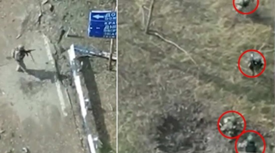ВИДЕО от войната: Боец от ДНР обръща в бягство четирима войници от ВСУ