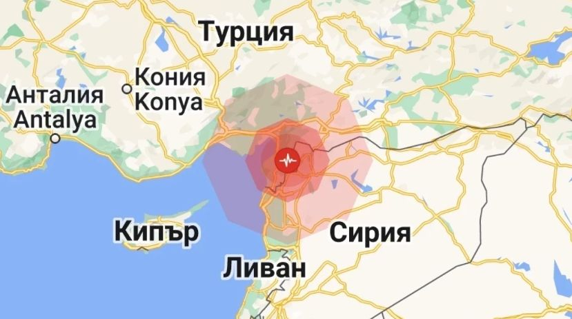 Югоизточна Турция се разтресе силно СНИМКИ 
